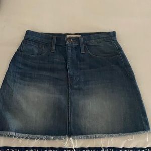 Madewell Denim Skirt, size 26, like new condition